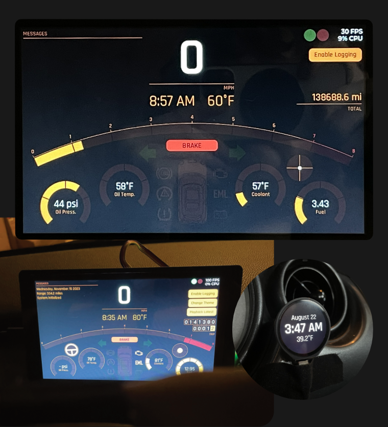 Mini Cooper Dashboard