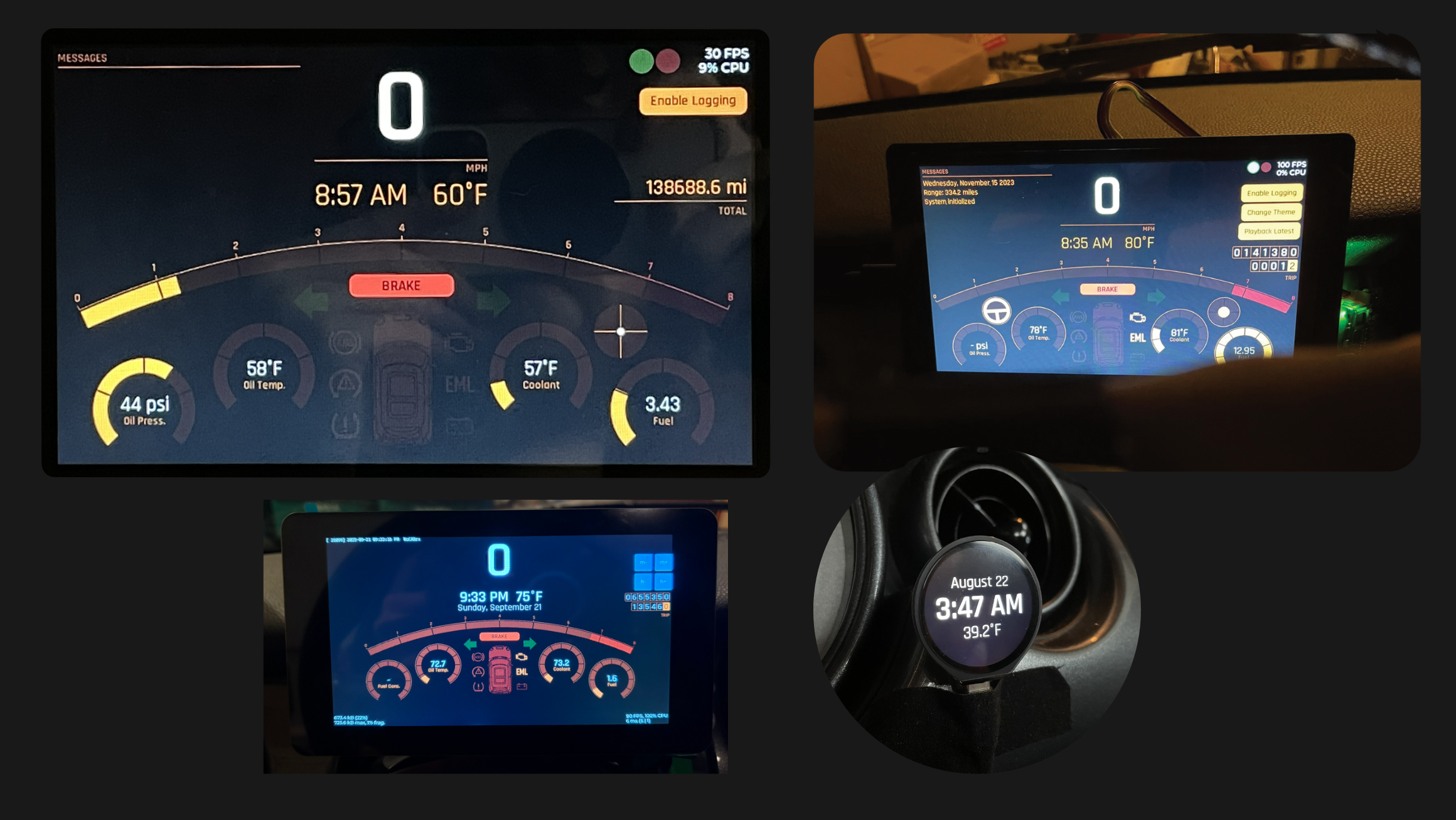 Mini Cooper Dashboard